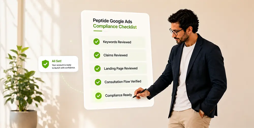 E-E-A-T Requirements for a Peptide Advertising Blog or Landing Page