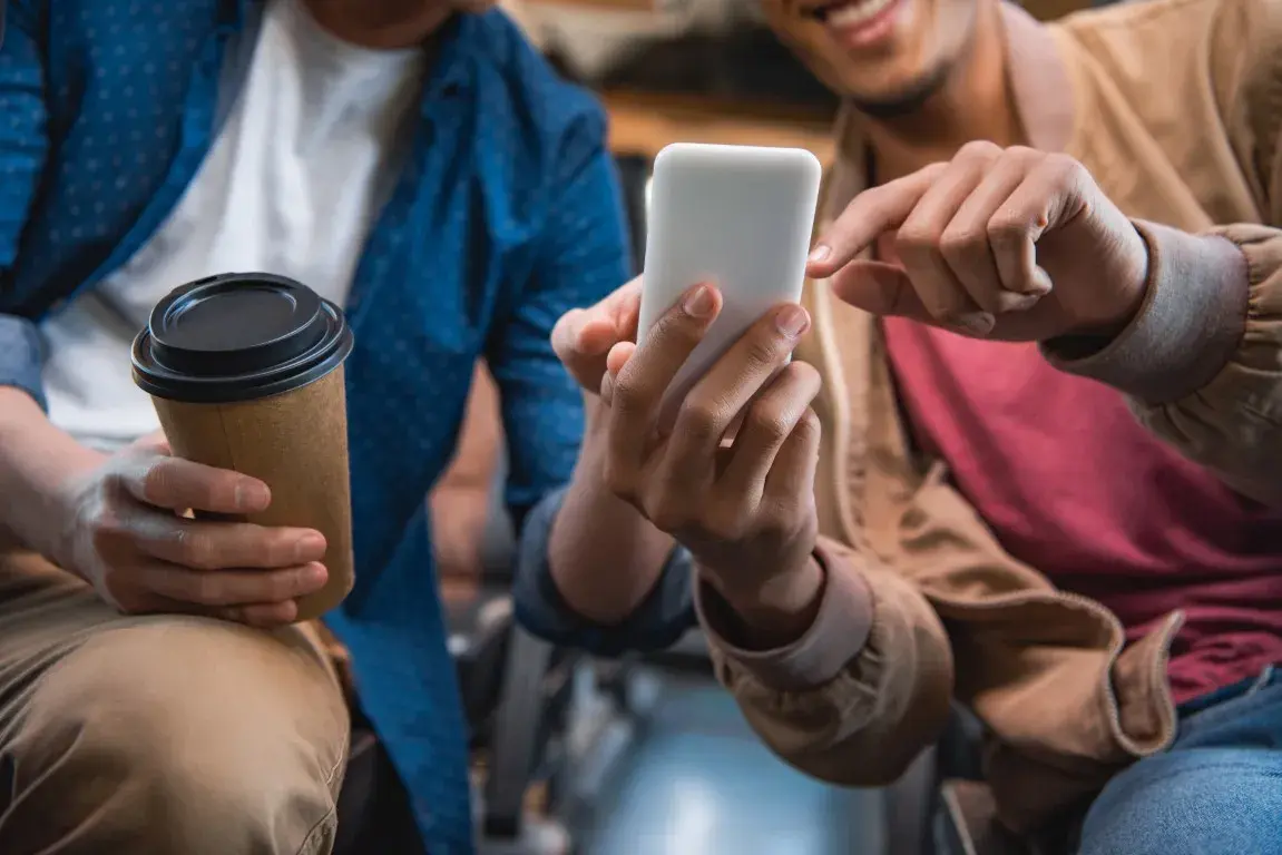 Consumers search for a local business using AI search tools.
